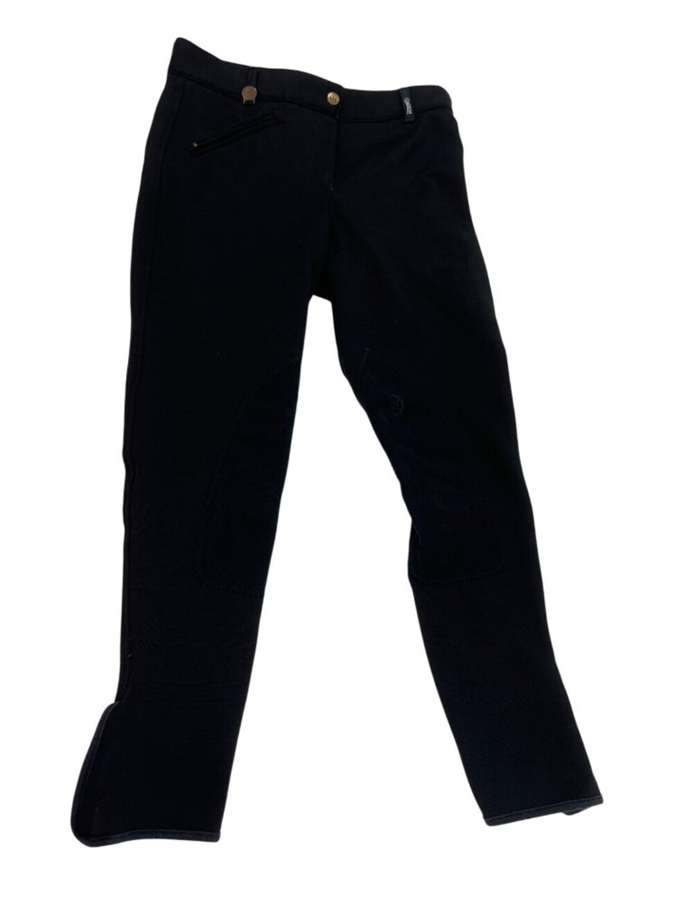 Black Full-Length Equestrian Riding Pants Womens Size 4